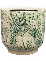 Кашпо Emilia pot green D11 H11 см