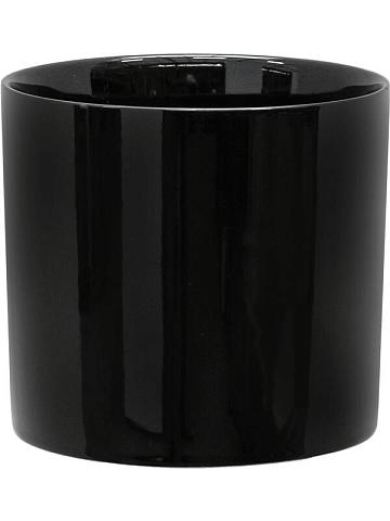 Кашпо Basic cylinder shiny black Кашпо Basic cylinder shiny black
