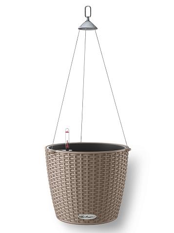 Кашпо подвесное Lechuza Nido Cottage 28 бежевый