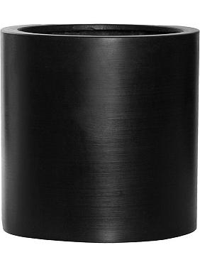 Кашпо Fiberstone puk l black Кашпо Fiberstone puk l black