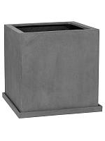 Поддон Fiberstone block grey 60 L63 W63 H4 см