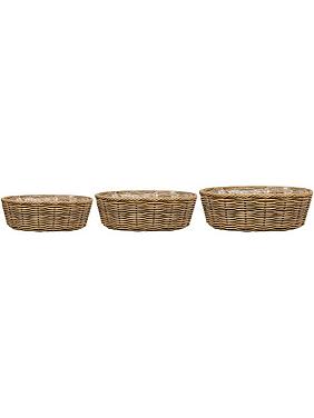 Кашпо Jet pot natural (набор 3 шт) Кашпо Jet pot natural (набор 3 шт)