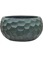 Кашпо Baq tortuga globe forest green D42 H22 см