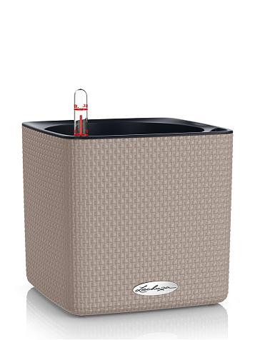 Кашпо Lechuza Cube Color 16 бежевый