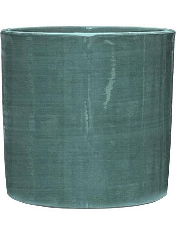 Кашпо Plain striped cylinder aqua Кашпо Plain striped cylinder aqua