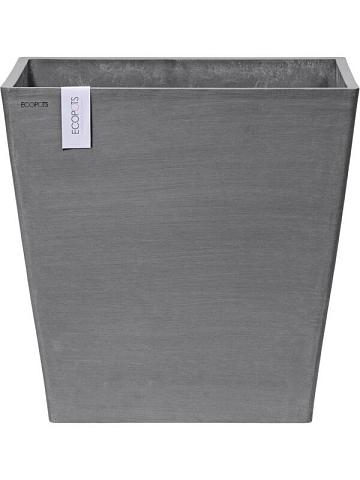 Кашпо Ecopots rotterdam wheels 50 grey Кашпо Ecopots rotterdam wheels 50 grey