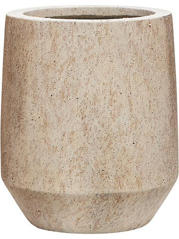 Кашпо Mineral harrith high l travertine beige Кашпо Mineral harrith high l travertine beige