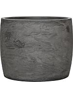 Кашпо Baq algar barrel grey D50 H40 см