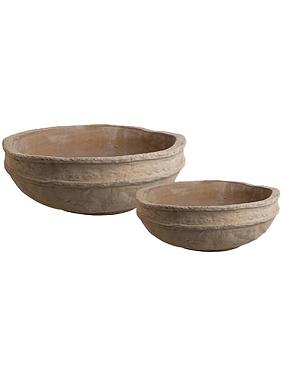 Кашпо Reed bowl terracotta (set of 2)