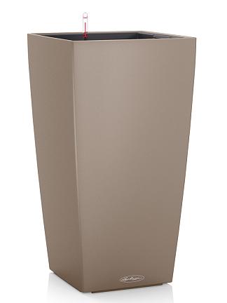 Кашпо Lechuza Cubico Color (бежевый)