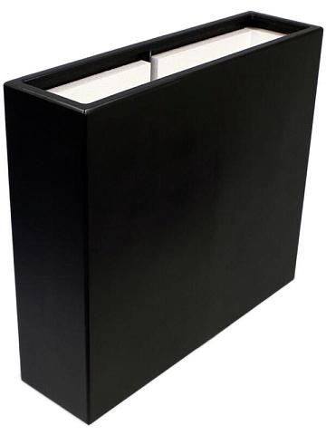 Кашпо Vepo betula rectangle anthracite Кашпо Vepo betula rectangle anthracite