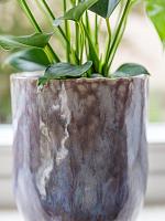 Кашпо Davide pot lavender D13 H13 см