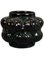 Кашпо Sanah pot petrol D14 H11 см