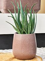 Кашпо Baq terrazzo balloon mocha D38 H40 см