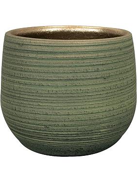 Кашпо Lydia pot shiny green Кашпо Lydia pot shiny green