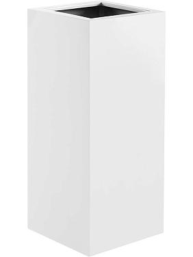 Кашпо Argento high cube matt white Кашпо Argento high cube matt white