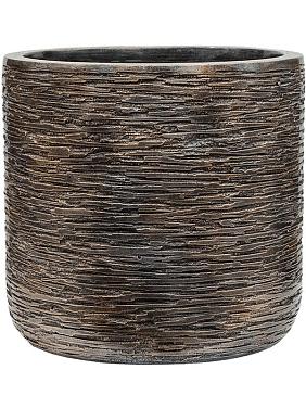 Кашпо Baq luxe lite universe wrinkle cylinder bronze Кашпо Baq luxe lite universe wrinkle cylinder bronze