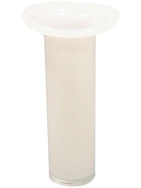 Ваза Jess vase marble white