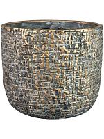 Кашпо Maxim pot shiny earth D18 H15 см