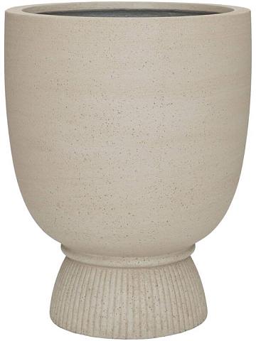 Кашпо Cement & stone jola high l beige washed Кашпо Cement & stone jola high l beige washed