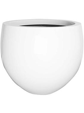 Кашпо Fiberstone jumbo orb s glossy white Кашпо Fiberstone jumbo orb s glossy white