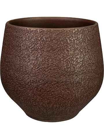 Кашпо Noor pot velvet brown