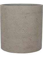 Кашпо Rough max s grey washed D30 H30 см