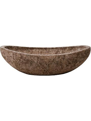 Кашпо Baq polystone plain boat rock Кашпо Baq polystone plain boat rock