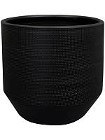 Кашпо Norell pot black D18 H16 см