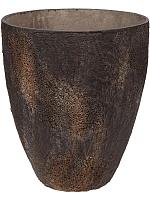 Кашпо Oyster bernd l imperial brown D53 H60 см