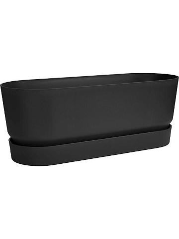 Кашпо Greenville trough long living black Кашпо Greenville trough long living black