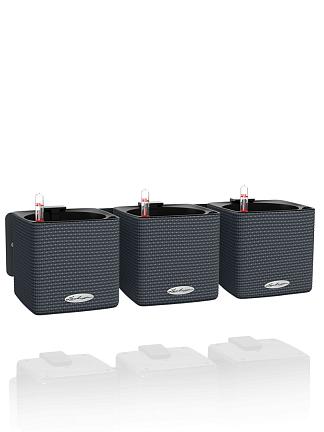 Кашпо Lechuza Green Wall Color (серый)