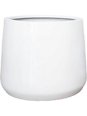 Кашпо Fiberstone jumbo patt xs glossy white Кашпо Fiberstone jumbo patt xs glossy white