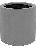 Кашпо Fiberstone max s grey D30 H30 см