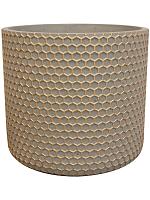 Кашпо Bernt pot shiny gold D21 H19 см