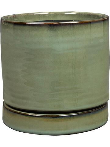 Кашпо с поддоном Lana pot with saucer sea green