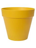 Кашпо Loft urban round with wheels ochre D39 H35 см Кашпо Loft urban round with wheels ochre D39 H35 см