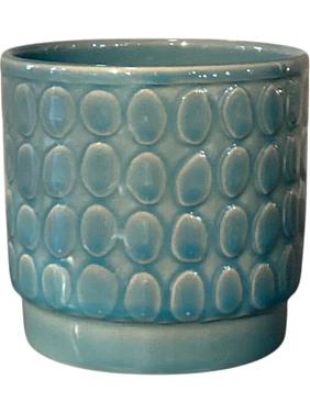 Кашпо Eno rel. pot blue Кашпо Eno rel. pot blue