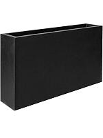 Кашпо Fiberstone jort slim s black L91 W20 H50 см