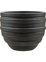 Кашпо Baq polystone coated junar couple smoke D150 H120 см