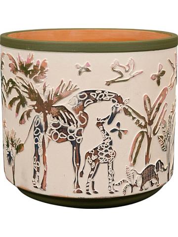 Кашпо Designed by lammie pot safari wildlife Кашпо Designed by lammie pot safari wildlife