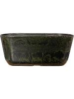 Кашпо Palermo planter marble green L35 W16 H15 см Кашпо Palermo planter marble green L35 W16 H15 см