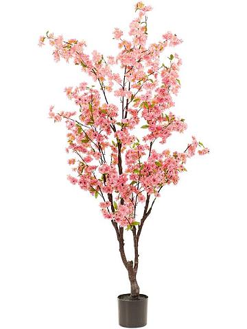 Вишневое дерево с розовыми цветами искусственное Вишневое дерево с розовыми цветами искусственное