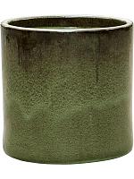 Кашпо Cylinder pot green D30 H30 см Кашпо Cylinder pot green D30 H30 см