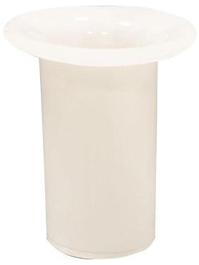 Ваза Jess vase marble white