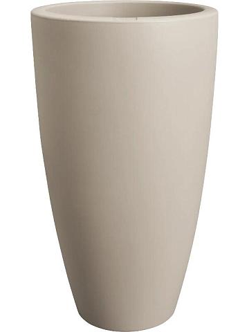 Кашпо June round balanced beige