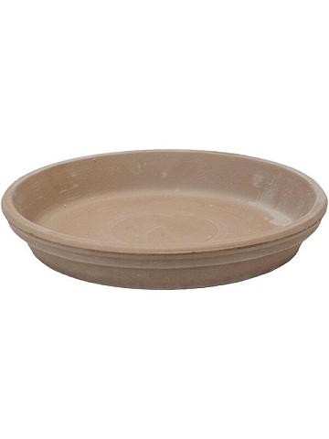 Поддон  Terra cotta saucer grey