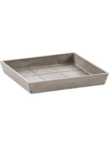 Поддон Ecopots square 20 taupe Поддон Ecopots square 20 taupe