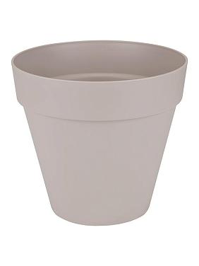 Кашпо Loft urban round warm grey