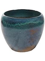 Кашпо Mystic globe metal ocean D43 H36 см